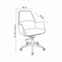 Ver imagem 7 de Cadeira Office Atlanta Diretor – Conforto e Estilo que Inspiram! a Cadeira Office Atlanta Diretor Co