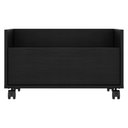 Ver imagem 6 de Gabinete Armário Banheiro 60cm com Rodízios Multimóveis V3591 Preto