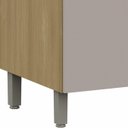 Ver mais imagens de Balcão de Cozinha com Tampo 120cm Mirella Freijó/cinammon L01 - Mpozenato