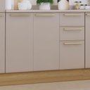 Ver imagem 5 de Balcão de Cozinha com Tampo 120cm Mirella Freijó/cinammon L01 - Mpozenato