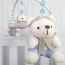 Ver imagem 3 de Mobile para Berço Musical Giratório Aviadores Azul