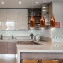 Ver imagem 4 de Luminária Pendente Bouteille Alumínio Cozinha e Escritório:rosé