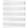 Persiana Rolo Duplo Bandô Sunny Branca 120 (L) x 160 (A) Cortina Zebra Double Vision 1,20 X 1,60 - 7