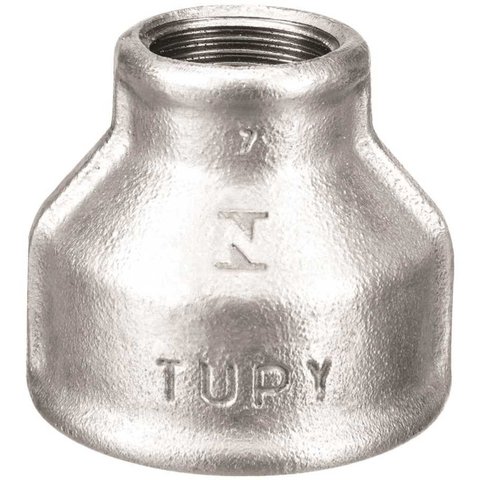 LUVA DE REDUCAO TUPY 1.1/2 X 3/4 PACOTE COM 1 PEÇA