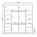 Ver imagem 4 de Guarda-Roupa Casal 2 Portas Prime 