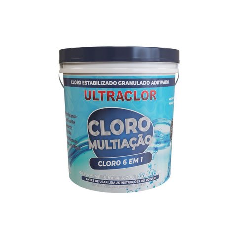 Cloro Multiação 6 em 1 Ultraclor 10kg