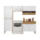 Ver imagem 1 de Cozinha (com Balcão) 6 Portas 2 Portas de Vidro Nala - Ssx Multicoisas