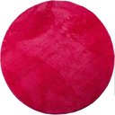 Ver imagem 1 de Tapete Redondo 0,80cm Quarto Sala Escritório Pelo Macio.:pink