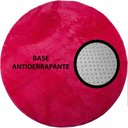 Ver imagem 4 de Tapete Redondo 0,80cm Quarto Sala Escritório Pelo Macio.:pink