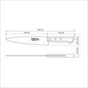 Ver imagem 2 de Faca Peixeira Tramontina com Lâmina em Aço Carbono com Cabo de Madeira 8 Tramontina