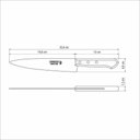 Ver imagem 4 de Faca Peixeira Tramontina com Lâmina em Aço Carbono com Cabo de Madeira 8 Tramontina