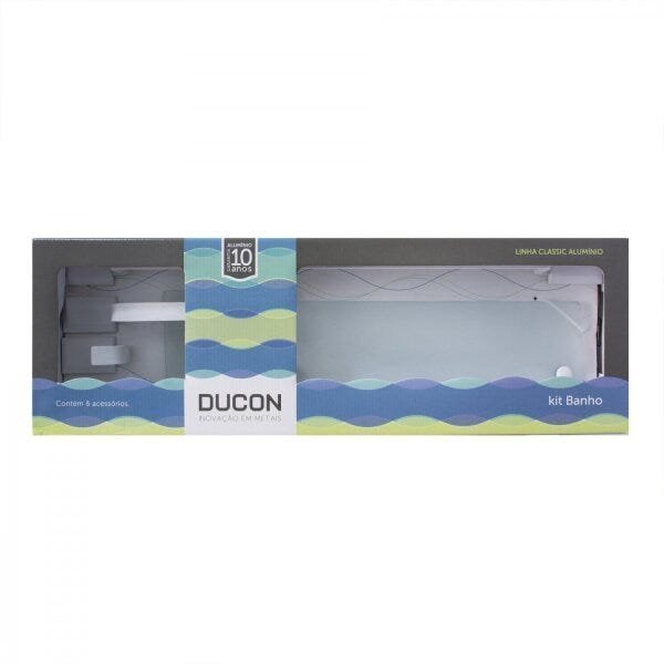 Ducon Metais - KIT 6 CABIDES DE PAREDE CLASSIC