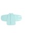 Saco de Dormir Swaddle em Suedine Verde Primavera-Verão Casulo de Anjo - 3