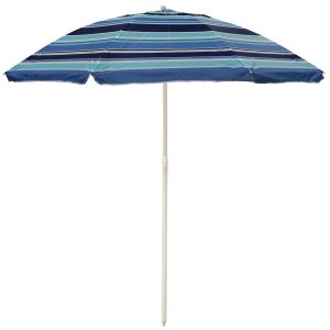 Guarda Sol Praia 2,40 Metros Piscina Pesca Camping Verão Azul Importway Iwgs-240-06