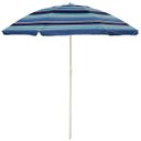 Ver imagem 1 de Guarda Sol Praia 2,40 Metros Piscina Pesca Camping Verão Azul Importway Iwgs-240-06