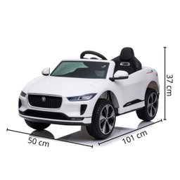 Mini Carro Elétrico Infantil 12V Jaguar Controle Remoto Carrinho Criança Brinqway Bw-153 Importway - 2 Mini Carro Elétrico Infantil 12V Jaguar Controle Remoto Carrinho Criança Brinqway Bw-153 Importway - 2