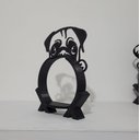 Ver imagem 3 de Suporte de Alexa para Echo Dot 4 e Dot 5 Cachorro "pug"