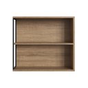 Ver imagem 3 de Armário P/ Banheiro 60cm P1015 Placa e Ponto Mel/preto