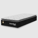 Ver imagem 1 de Colchão Solteiro Comfort Class Pillow Top 28x88x188cm - Preto - e-Shop Casa