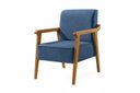 Ver imagem 2 de Kit 2 Poltronas Luiza Conforto Premium:Azul