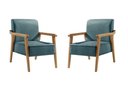 Ver imagem 1 de Kit 2 Poltronas Luiza Conforto Premium:Azul