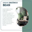 Ver imagem 4 de Espelho Decorativo Orgânico 60x40cm em Vidro Lapidado Fita Dupla Face Fácil Aplicação Bean