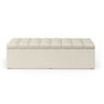Calçadeira Baú Navi 160 para Cama Queen A-017 Couro Bege Aradecor - 2