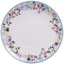 Ver imagem 1 de Prato Raso Jantar 25cm Porcelana Decorada Floral Tramontina Aura Mesa Posta Unidade