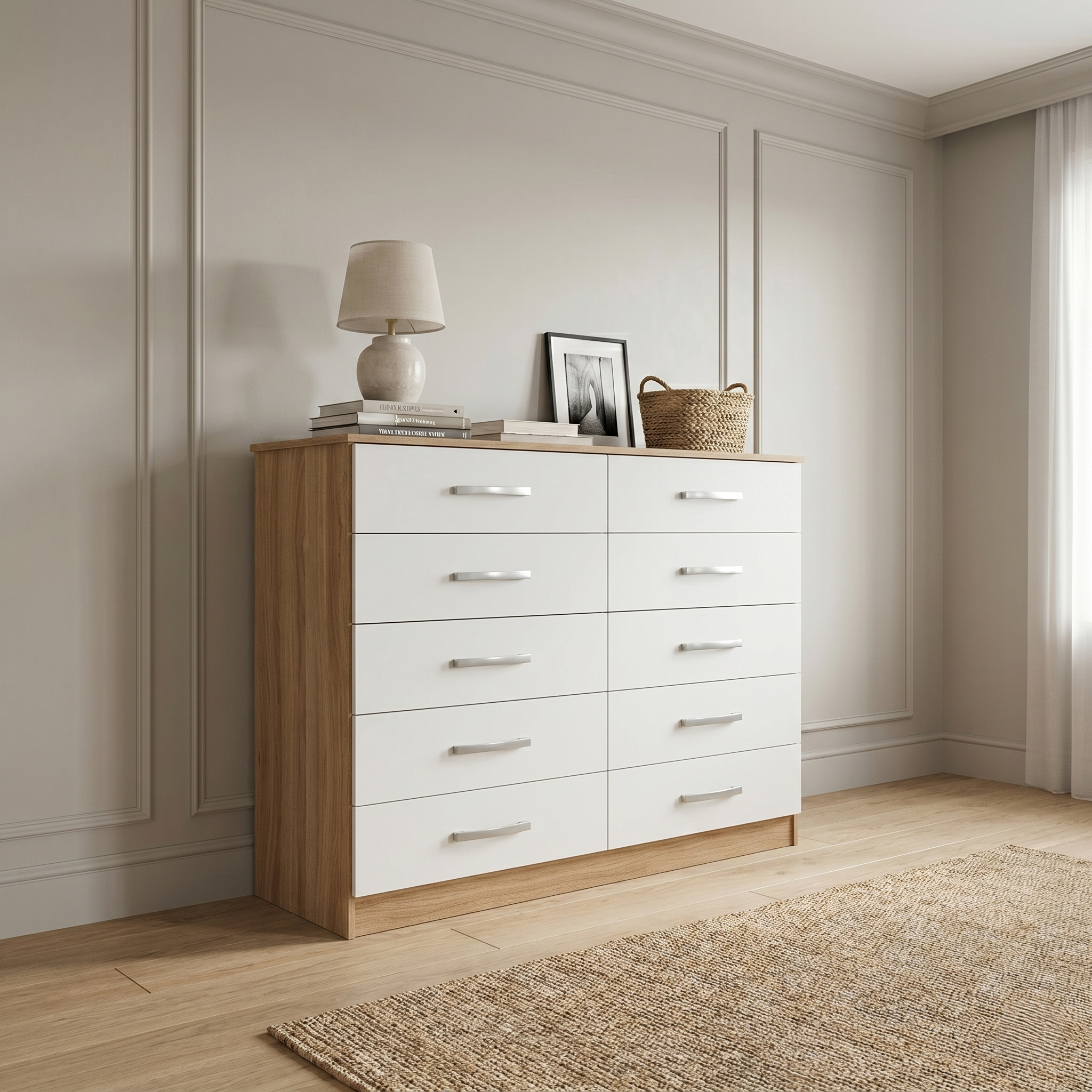Cômoda para Quarto 10 Gavetas Premium Branco e Demolição Yescasa é boa?