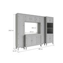 Ver imagem 2 de Cozinha Modulada 5 peças - Verde