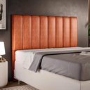 Ver imagem 1 de Cabeceira Cama Box Casal 140 cm Dália W01 Couríssimo Camel