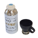 Ver imagem 2 de Garrafa Térmica de Inox com Copo Tipo Botija - 300 ml - Ekilibrium Ref. 5310:Branco