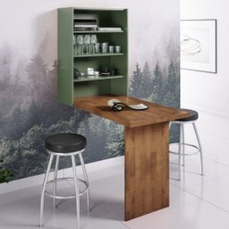 Mesa Dobrável com Armário Cosmo - 1 Mesa Dobrável com Armário Cosmo - 1