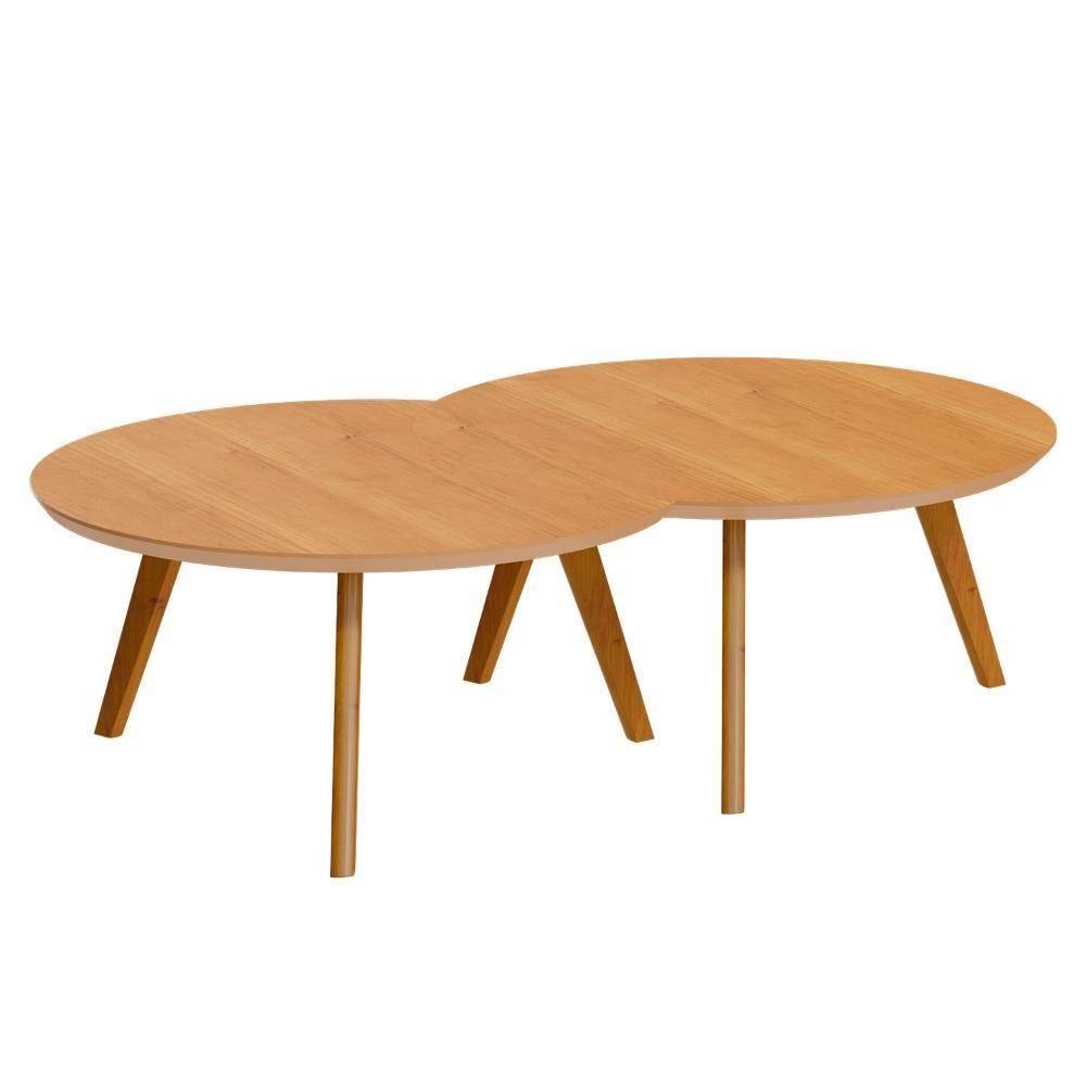 Conjunto de Mesa de Centro Nature Classic Luna Imcal Nature - 4