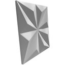 Ver imagem 4 de Forma 3d Gesso e Cimento Abs 1mm - London 30x30 Cm