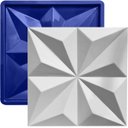 Ver imagem 7 de Forma 3d Gesso e Cimento Abs 1mm - London 30x30 Cm