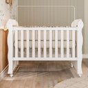Ver imagem 7 de Conjunto Quarto Bebê Berço 3EM1 Mirelle Cômoda Gran Selena 4 Gavetas 1 Porta 100% MDF Branco