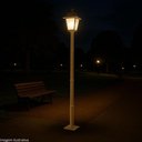 Ver imagem 6 de Poste Branco 1,95m Colonial Clássico Luminária Jardim Praça 1 Lâmpada Estacionamento