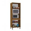 Ver imagem 2 de Torre Modena 70 Cm 4 Portas 2 Nichos Microondas Luciane Moveis