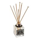 Ver imagem 1 de Difusor Varetas Vidro 100ml Enfeites Ouro/preto - Fragrância: Mel e Limão (honey & Lemon)