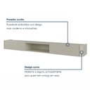 Ver mais imagens de Rack Suspenso Oslo 180cm para TV 75 Polegadas em MDF Off White