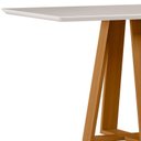 Ver imagem 2 de Mesa Jantar Lectus 135x90 Ype/off White - Nc