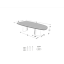 Ver imagem 3 de Mesa de Jantar Domo Fastsofajmar 2,20x1,30