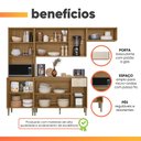 Ver imagem 7 de Armário de Cozinha Completa 9 Portas 1 Nicho Surya