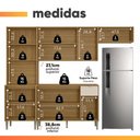 Ver imagem 6 de Armário de Cozinha Completa 9 Portas 1 Nicho Surya