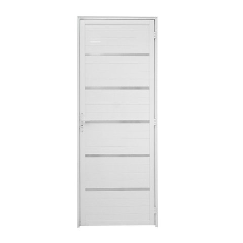 Porta Lambril Solara 80 X 2.10 Branca Lado Esquerdo - Hale