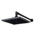 Ver imagem 1 de Mega Ducha Acquaplas Quadrada 12" Preta 017.010402