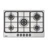 Elettromec Fogao Cooktop 5q Luce 75x51cm Inox Gas Elettromec# - 1