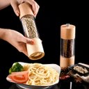 Ver imagem 2 de Moedor de Pimenta e Sal Madeira Manual Temperos 16x5cm