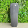 Vaso Decorativo Fibra de Vidro Florida P 65cm Cinza Escuro - 2